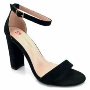 Like NEW! Womens Heels DbDk Fashion Fiora Black Size 7.5